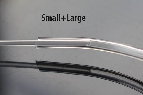 6m 2 Sizes Plastic Tube Kit PE PVC Tubing Clear Fly Tying Materials for Fishing in Saudi Arabia