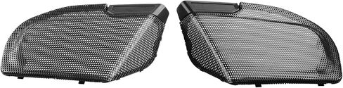 شوايات مكبر صوت هدية ، Slmoto Front Fairing Speaker Grills Mesh Covers تتوافق مع Harley Cvo Road Glide St Fltrxstse Road Glide Fltrx 2024-2025 CVO Road Glide Fltrxse 2023-2025 in Kuwait