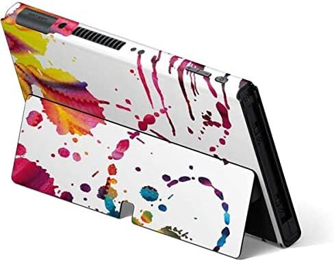 Skinit Skinit Gaming Gaming Skiner مع Nintendo Switch OLED (2021) - التصميم الأبيض لوني in Kuwait