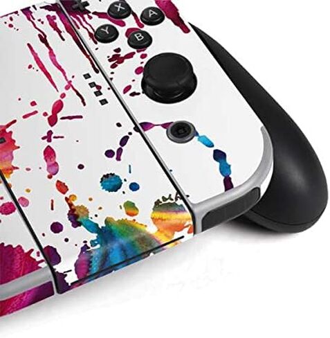 Skinit Skinit Gaming Gaming Skiner مع Nintendo Switch OLED (2021) - التصميم الأبيض لوني in Kuwait