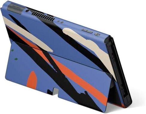 Skinit Skinit Gaming Gaming Skiner مع Nintendo Switch OLED (2021) - التصميم الأبيض لوني in Kuwait