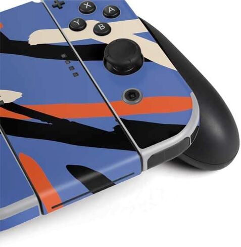 Skinit Skinit Gaming Gaming Skiner مع Nintendo Switch OLED (2021) - التصميم الأبيض لوني in Kuwait