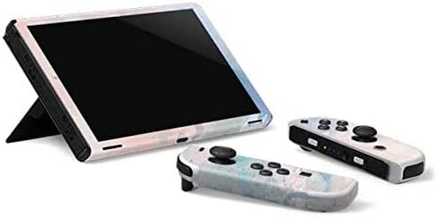 Skinit Skinit Gaming Gaming Skiner مع Nintendo Switch OLED (2021) - التصميم الأبيض لوني in Kuwait