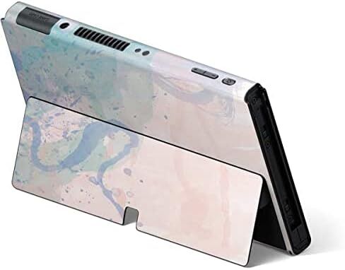 Skinit Skinit Gaming Gaming Skiner مع Nintendo Switch OLED (2021) - التصميم الأبيض لوني in Kuwait