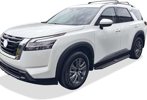 HD Ridez Running Board 6" Black Compatible with Nissan Pathfinder 2022-2024 (Nerf Bar Side Steps Side Bars) in Kuwait