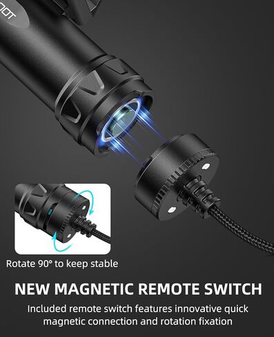 Ezshoot 2500 Lumens Laser Light Light Combo للبندقية مع مفتاح عن بُعد مغناطيسي متوافق مع Picatinny ، وسرد Laser Light مع وضع قوي ، ومصباح يدوي تكتيكي للدفاع عن المنزل ، والصيد in Kuwait