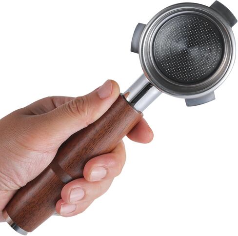 54 ملم بلا قعر portafilter Breville متوافق مع مقبض Rosewood و Naked 18-21 غرام سلة ، يناسب Barista Express ، Pro ، Touch ، Bambino ، Infuser ، Duo Temp Pro in Kuwait