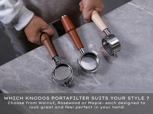 54 ملم بلا قعر portafilter Breville متوافق مع مقبض Rosewood و Naked 18-21 غرام سلة ، يناسب Barista Express ، Pro ، Touch ، Bambino ، Infuser ، Duo Temp Pro in Kuwait