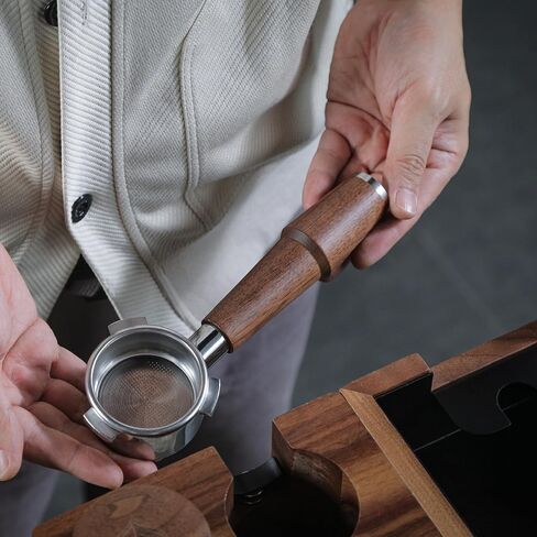 54 ملم بلا قعر portafilter Breville متوافق مع مقبض Rosewood و Naked 18-21 غرام سلة ، يناسب Barista Express ، Pro ، Touch ، Bambino ، Infuser ، Duo Temp Pro in Kuwait