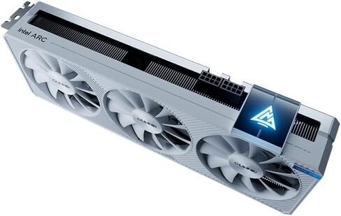 WEELIAO GUNNIR Intel Arc A770 Photon 16G OC White Graphics Card, 2400 Mhz Video Card,16GB 256-bit GDDR6,PCIE 4.0,1 HDMI,3 DP,3 Fans, TBP 285 in Saudi Arabia