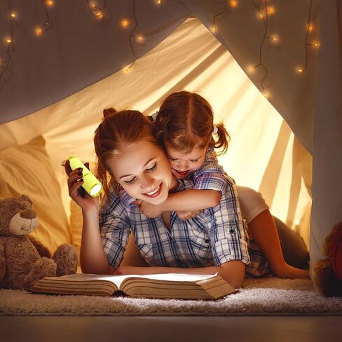 9 LED Glow in Dark Flashlights, Small Mini Pink Flashlight for Home Camping in Saudi Arabia