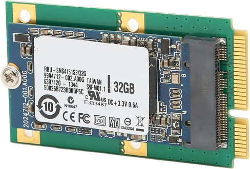 Acouto M.2 to MSATA Adapter Card - Portable M.2 Hard Drive Converter for SSD - Easy Installation Desktop Computer Accessory (32GB) in Saudi Arabia
