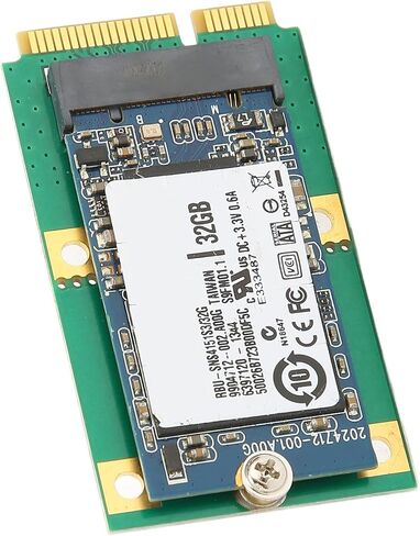 Acouto M.2 to MSATA Adapter Card - Portable M.2 Hard Drive Converter for SSD - Easy Installation Desktop Computer Accessory (32GB) in Saudi Arabia