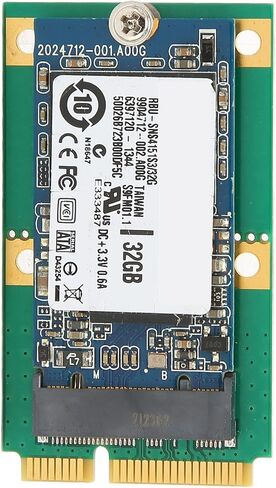 Acouto M.2 to MSATA Adapter Card - Portable M.2 Hard Drive Converter for SSD - Easy Installation Desktop Computer Accessory (32GB) in Saudi Arabia