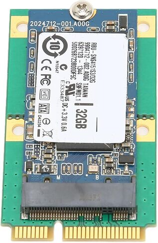 Acouto M.2 to MSATA Adapter Card - Portable M.2 Hard Drive Converter for SSD - Easy Installation Desktop Computer Accessory (32GB) in Saudi Arabia