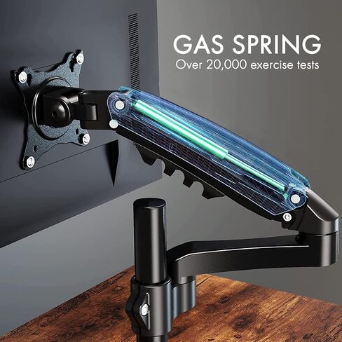 ذراع شاشة LCD Spring مع موانئ USB ومنافذ الوسائط المتعددة لـ: Samsung CF390 Series 27 بوصة FHD 1920x1080 شاشة سطح المكتب المنحنية للأعمال (C27F390FHN) in Kuwait