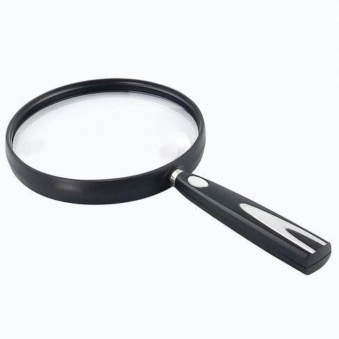 Large Handheld Magnifying Glass for Reading Newspapers Portable Magnifying Glass in Saudi Arabia