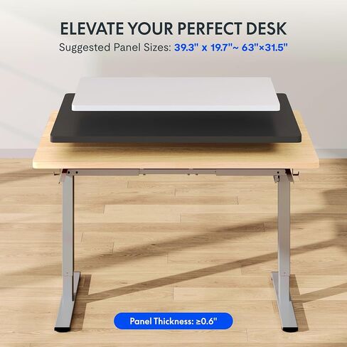 FLEXISPOT Height Adjustable Standing Desk Frame, Electric Sit Stand Desk Base for Home and Office (Gray Frame Only) in Saudi Arabia