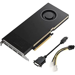 Lanner Original PNY VCNRTXA4000-PB Graphics Card NVIDIA RTX A4000 16 GB GDDR6 OEM/Bulk Package , Accessories Included with 3 Year