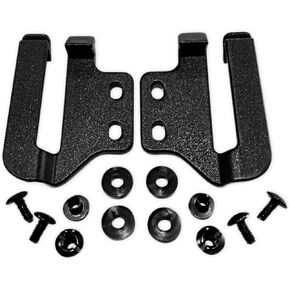 Holster Speed Clips - Kydex Belt Clip for Outlaw OWB Holsters - Adjustable Cantt for Kydex, Leather, and Hybrid Holster - Quick Kydex Clip High-Grade Material with Hardware