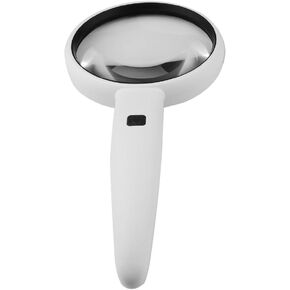 Interchangeable Handheld LED Lights with Magnifying Glasses for Elderly Reading Identificatio