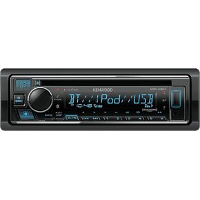Kenwood KDC-X304 eXcelon CD Car Stereo Receiver w/Bluetooth Hands Free Calling, AM/FM Radio, USB, Amazon Alexa Built Ready, Variable Color Illumination
