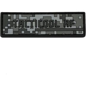 Tacticool AF - Tactical PVC Rubber Morale Patch | Hook & Loop Backing