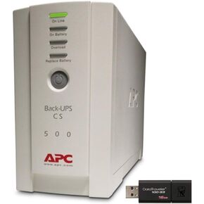 APC Back UPS PRO BK500 Tower UPS Bundle with 16GB DataTraveler USB Drive
