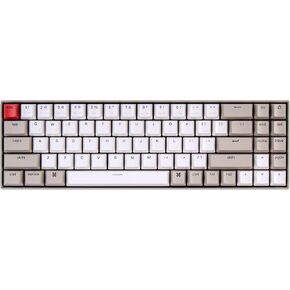 Keychron K14 Bluetooth 5.1 Wireless Mechanical Keyboard with Keychron Blue Switch/Rechargeable Battery, 72 Keys Compact Keyboard Compatible with Mac Windows