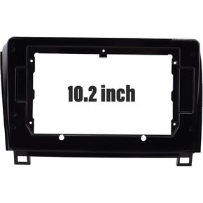 Radio Stereo Panel for 2007-2013 Toyota Tundra, 2008-2018 Toyota Sequoia Car Radio Frame Fascia Panel DVD Stereo CD Panel Dash Mount Refit Installation Trim Kit Frame