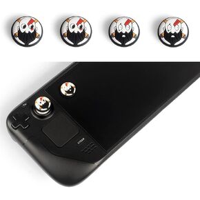 Kratos Joystick Button Caps for Steam Deck Joystick,4PCS Joy-con Caps for Steam Deck-Silicone Thumbsticks for Steam Deck