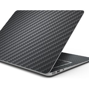 Compatible with MacBook Pro 14" M4 (A3401/A3185) - Skin Decal Protective Scratch Resistant Vinyl Wrap - Carbon Fiber Texture