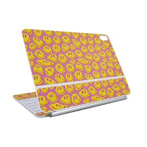 Skin Compatible with Apple Magic Keyboard for iPad Air 11-inch (M3) 2025 - Irises - Premium 3M Vinyl Protective Wrap Decal Cover - Easy to Apply | Crafted in The USA by MightySkins