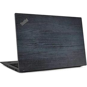 Skinit Decal Laptop Skin Compatible with Thinkpad X1 Carbon (6th Gen 2018) - Officially Licensed Originally Designed Charcoal Wood Design
