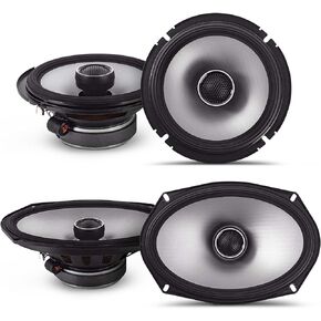 Alpine S2-S65/S2-S69, S Series 6.5" + 6x9 2-Way Hi-Res Full Range Speaker Bundle