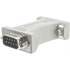 Serial/at Modem Adapter, DB9 Male to DB9 Male