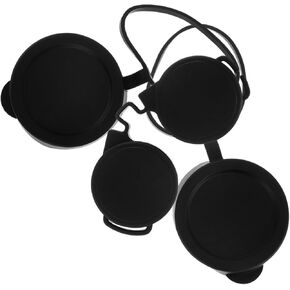 3Pcs Rubber Lens Cover for Binoculars Protection for Bird Watching Hiking and Outdoor Activities Durable and Easy to Install Rubber Eyepiece Guards