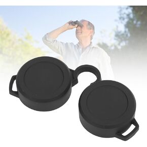 Diyeeni Rubber Lens Caps for Binoculars, 42-45mm Binocular Rain Guard for 8x30 10x30 8x32 0x32 8x42 10x42 8x50 10x50 8x56 and 10x56, Eyecup Cover Dustguard