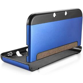 2023 غطاء حالة واقية جديد مع جلد الصلابة الصلبة متوافق مع Nintendo 3DS XL LL ، مقاوم للغبار ومقاوم للصدمات - الأزرق