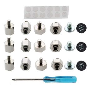 12 Sets M.2 Screws Standoffs NVMe SSD Screw m.2 Mounting Kit for Asus Motherboards