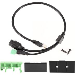 Serial Port Server RS485 ETHERNET Communication Transmission Interface Module 5‐36V for Monitoring Systems