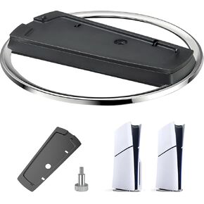 Vertical Stand for PS5 Consoles - Suitable for PS5/PS5 Slim/PS5 Pro/CFI-1000/2000 Base Accessories Anti-Slip Base