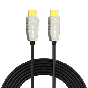 4K HDMI الألياف البصرية كابل 50 قدمًا 18 جيجابت في الثانية 4K@60Hz قوس HDR10