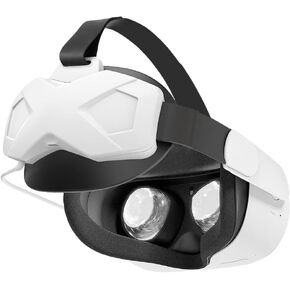 X-Lite Battery Strap for Meta Oculus Quest 2 Accessories, 5000mAh Extend 3hrs Playtime, Fast Charging VR Power, Elite Strap with Battery for Enhanced Comfort in VR