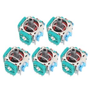 3D Rocker Analog Joystick Sensor Module, for Game Controllers, Professional Replacement Gamepads Analog Stick Joystick Parts, ABS Aluminum Alloy, 5pcs
