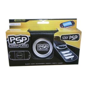 Protective Case and Screen Wipe: Black (PSP)