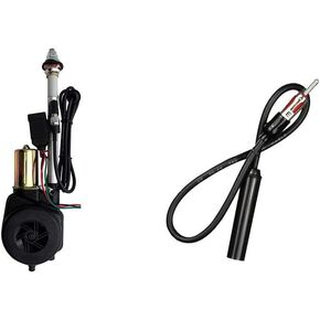 Harmony Audio HA-44PW22 Bundle Compatible with 1994-1996 Chevy Impala Fully Automatic 12 Volt Replacement Power Antenna 31" Mast and HA-ANTEXT12 12" Antenna Extension Cable