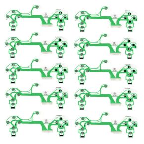 10 Pack Game Controller Circuit Film Cable Ribbon Conductive Keyboard Flex PCB JDM-040 Replacement for PS4 Pro