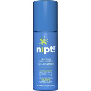 Essential Oil Insect Repellent, Repels Mosquitoes & Black Flies, Plant Based, Pleasant Smelling, Pump Spray, 3.4 Fl Oz (Pack of 1)