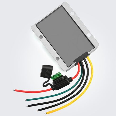 Acc Control 30A 360W DC 24V 48V 36V to 12V Step Down Converter Volt Golf Cart Voltage Reducer Regulator Buck Transformer Waterproof with Fuse in Saudi Arabia